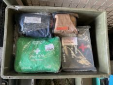 22x British Army First Aid Kits and Survival Packs