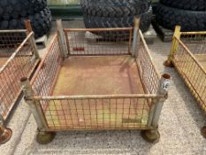 1x Standard MOD Short Stacking Stillage with Removable Sides and Feet