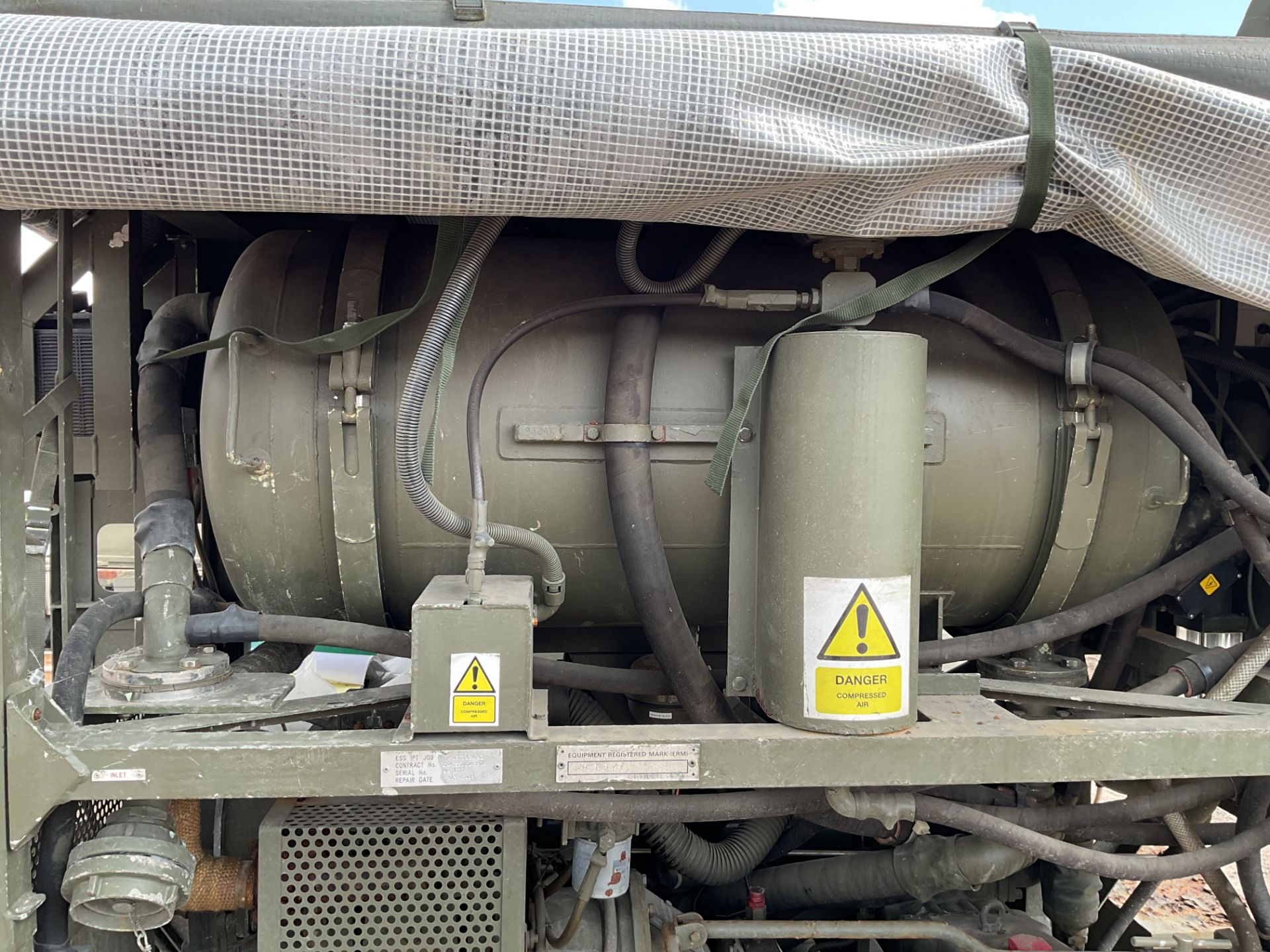 British Army Water Purification Trailer with Hatz 6KVA Generator Pump, Filters etc - Image 5 of 20
