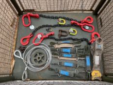 1x Stillage of Unissued Lifting Equipment
