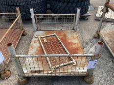 1x Standard MOD Short Stacking Stillage with Removable Sides and Feet