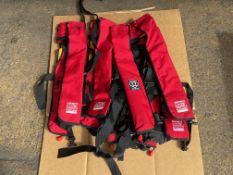 5x Cosalt Crew Saver 150N Life Jackets, from UK Fire and Rescue