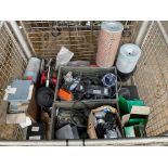 1x Stillage of Vehicle Spares, Headlamps, Control Boxes etc
