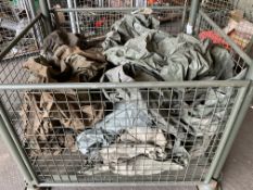 1x Stillage of FV Tents and Tarpaulins