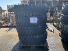 4x Continental HCS 14.00 R20 22PR Used Tyres as used on MAN, Scammel. Bedford TM etc