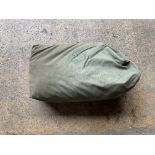 British Army Vehicle Side Tent c/w Poles etc in Bag