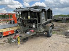 British Army Water Purification Trailer with Hatz 6KVA Generator Pump, Filters etc