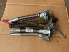 6x British Army Flexible Jerry Can Spouts