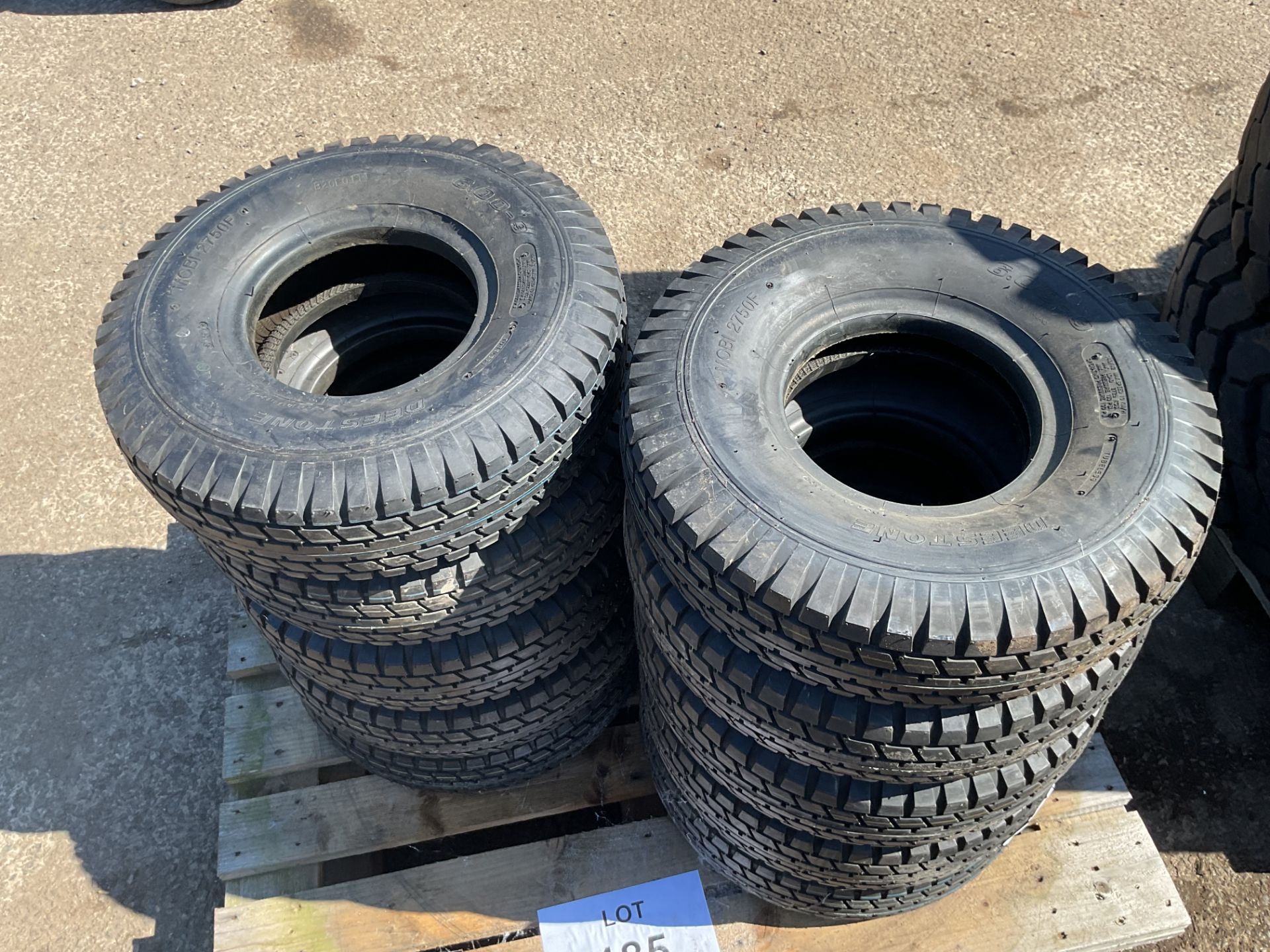 10x Unused Deestone 6.00-9 Industrial Trailer Tyres - Image 8 of 8