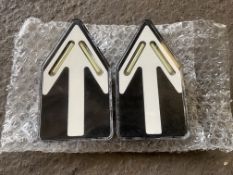 22x Unissued British Army Route Markers & Poles
