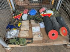 1x Stillage of British Army Mine Extraction and Marking Kits, from MOD