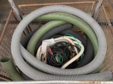 1x Stillage of MOD Trailer Air Lines and Suction Hose, from MOD