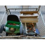 1x Stillage of Tools, Zarges Box, Lights, First Aid Kits, Toner Cartridges etc