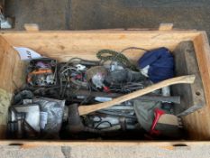 1x Wooden Crate of FV / Vehicle CES Equipment inc Tools, Kits, Track Equip etc, from MOD