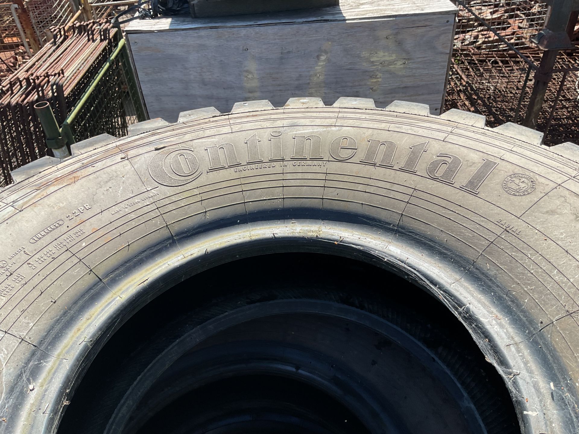 4x Continental HCS 14.00 R20 22PR Used Tyres as used on MAN, Scammel. Bedford TM etc - Image 2 of 8