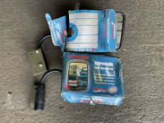 2x New Unissued Unbreakable Rear View Mirrors, for Trucks etc