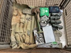 1x Stillage of Gun Kits, Tools, Fire Extinguishers etc