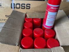 1x Box of 15x Spray Cans of Melpass C-Solve Multi-Purpose Solvent Degreaser, from MOD