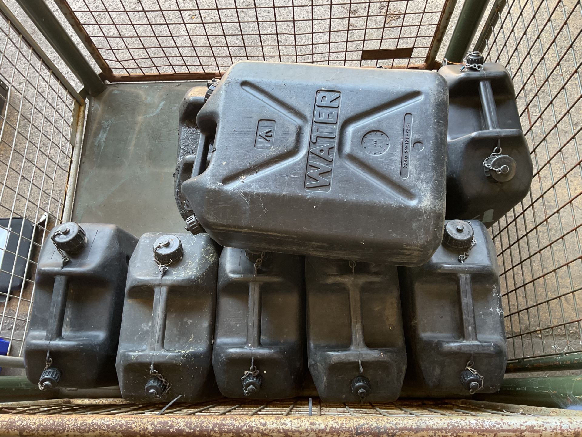 10x 20L British Army Water Jerry Cans, from MOD - Image 2 of 3