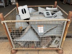 50x British Army Galvanised Wheel Chocks, from MOD