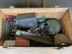 1x Wooden Crate of FV CES Equipment inc Tools etc.