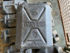 10x 20L British Army Water Jerry Cans, from MOD