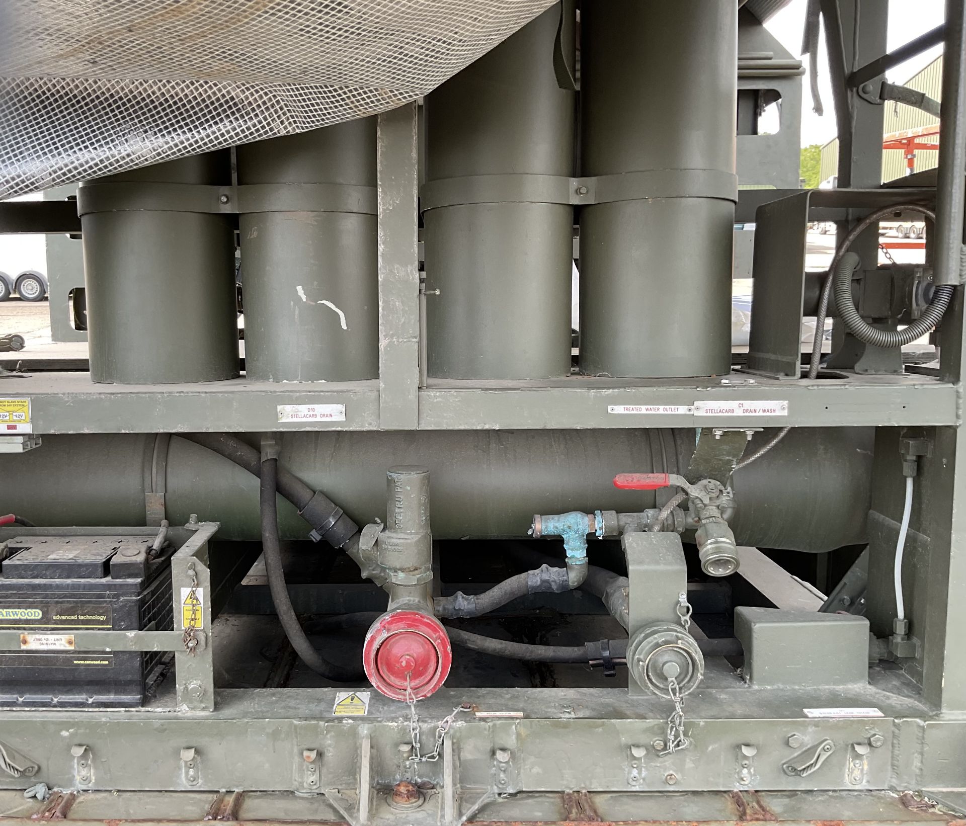 British Army Water Purification Trailer with Hatz 6KVA Generator Pump, Filters etc - Image 18 of 20