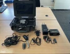 Unissued Radio Coms Kit, c/w Receiver, Display Unit, Leads etc in Peli Case, from MOD