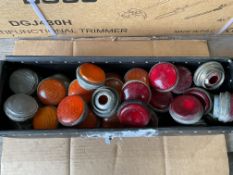 40x Nato Screw on Light Lens, Land Rover etc (White, Red, Orange)