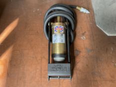 1x New Unissued PCL Power Foot Pump, from MOD