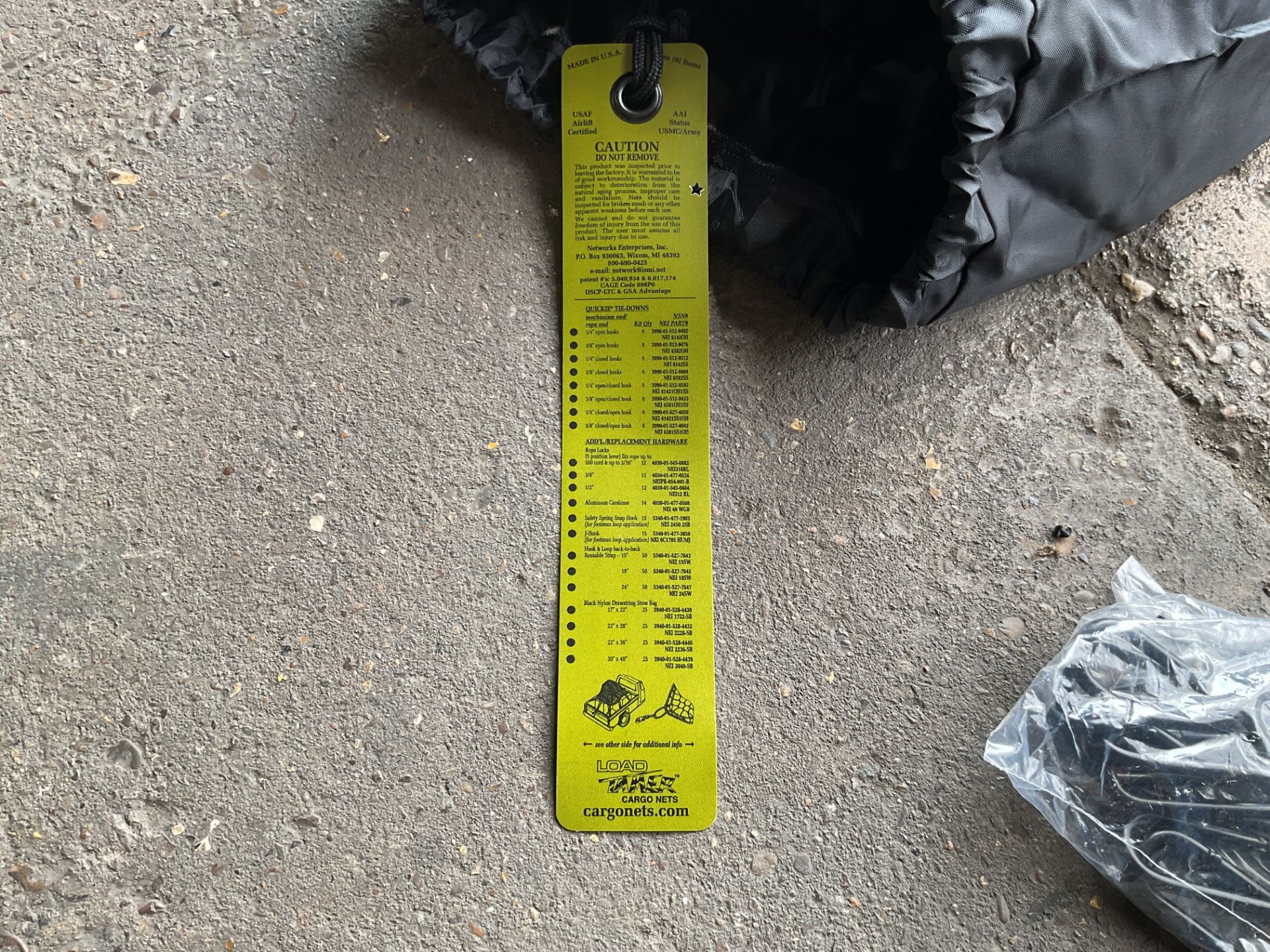 2x Land Rover etc Cargo Cover Nets for Vehicles, 4x4's, Trailers etc, from MOD - Image 5 of 6