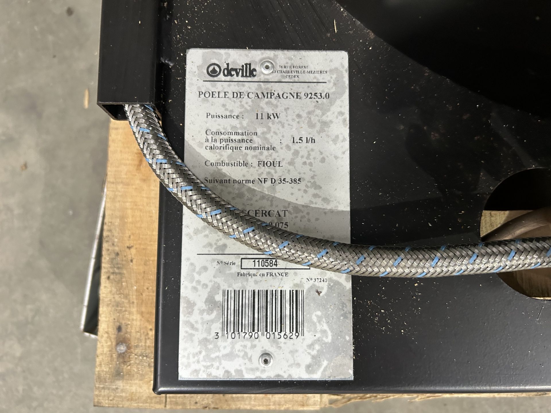 Unissued Deville Multi-Fuel Heater from Nato Reserve Stocks - Image 10 of 17