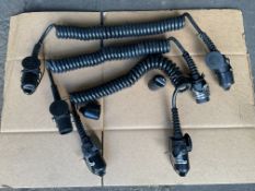 3x Brand New Unissued Wabco Trailer Leads, from MOD
