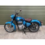 2024 UNUSED Royal Enfield Meteor Classic 350 Motorbike, 2.2miles only Direct from Royal Enfield