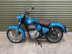 2024 UNUSED Royal Enfield Meteor Classic 350 Motorbike, 2.2miles only Direct from Royal Enfield