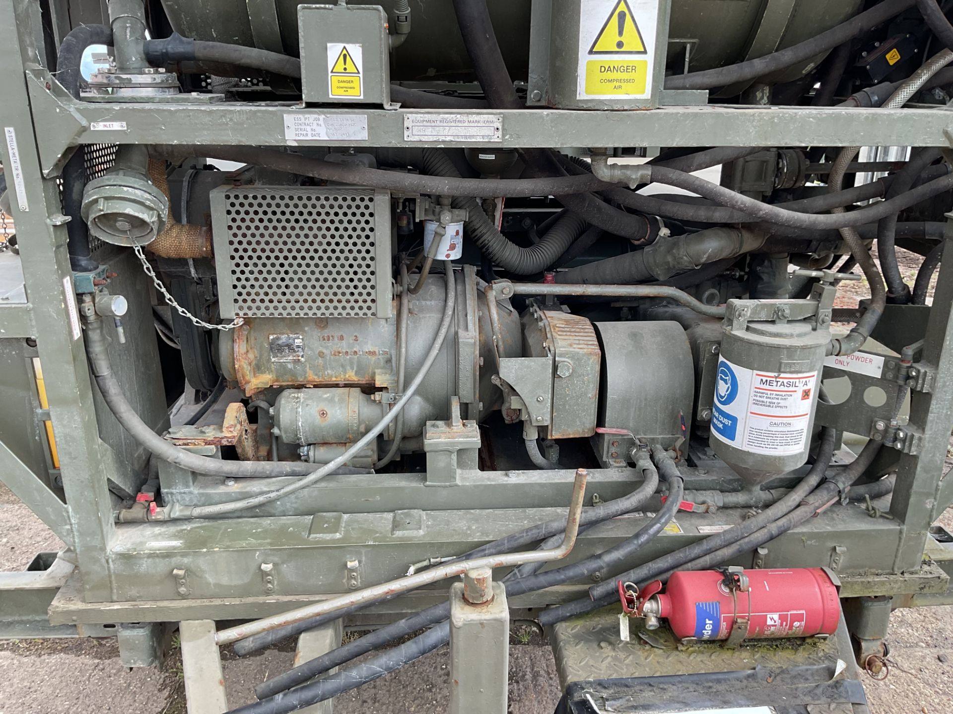 British Army Water Purification Trailer with Hatz 6KVA Generator Pump, Filters etc - Image 4 of 20