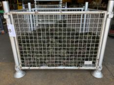 1x Stillage of Woodland Camo Netting