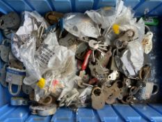 60x British Army Padlocks / Keys, from MOD