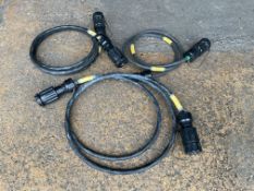 3x Unissued British Army Generator Cables