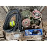 1x Stillage of Land Rover Wolf CES Kit inc Tow Strops, Jacks etc