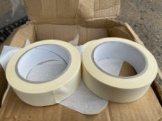 1x Box of 24 Rolls 36x50 Masking Tape
