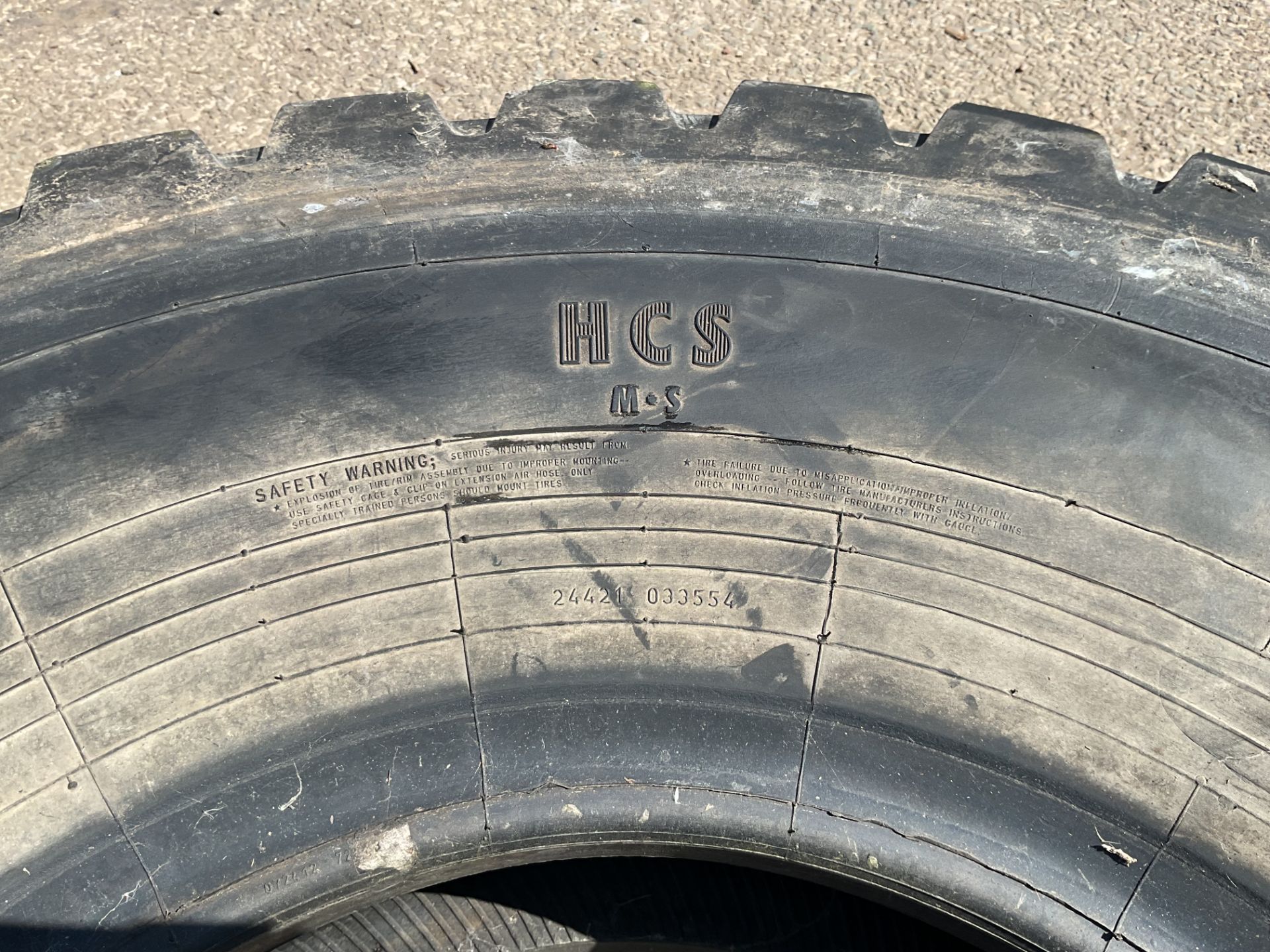 4x Continental HCS 14.00 R20 22PR Used Tyres as used on MAN, Scammel. Bedford TM etc - Image 5 of 8