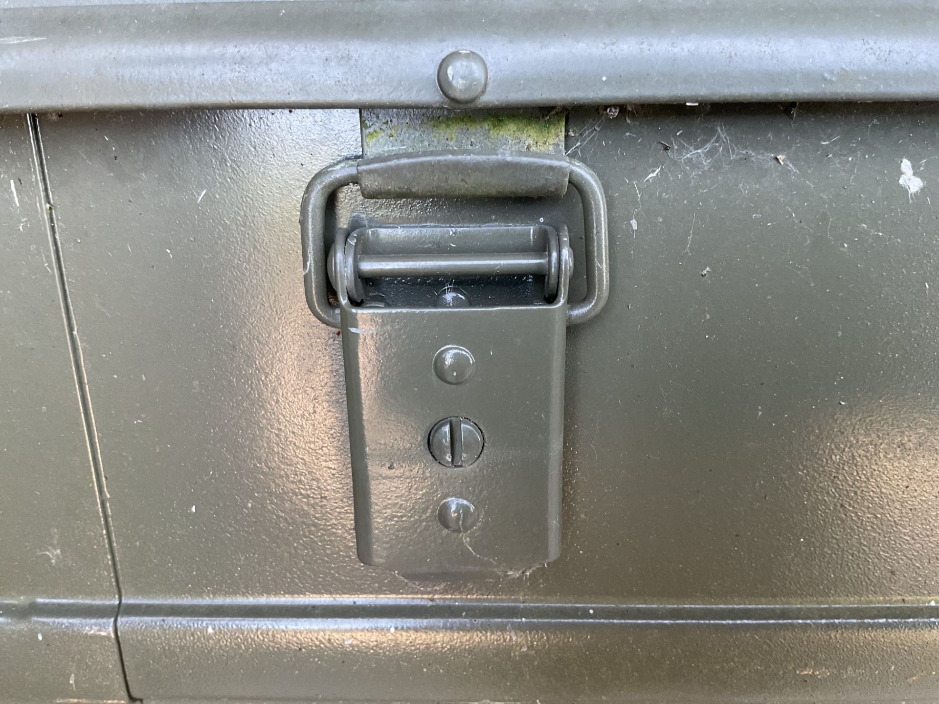 Aluminium Zarges Type Stacking Waterproof Transit Case lockable with handles, MoD - Image 4 of 7