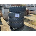 4x Continental HCS 14.00 R20 22PR Used Tyres as used on MAN, Scammel. Bedford TM etc