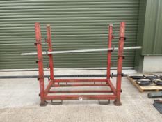 Heavy Duty Steel Stillage with Fittings for Stacking Steel Bar, Pipe Etc.from MOD