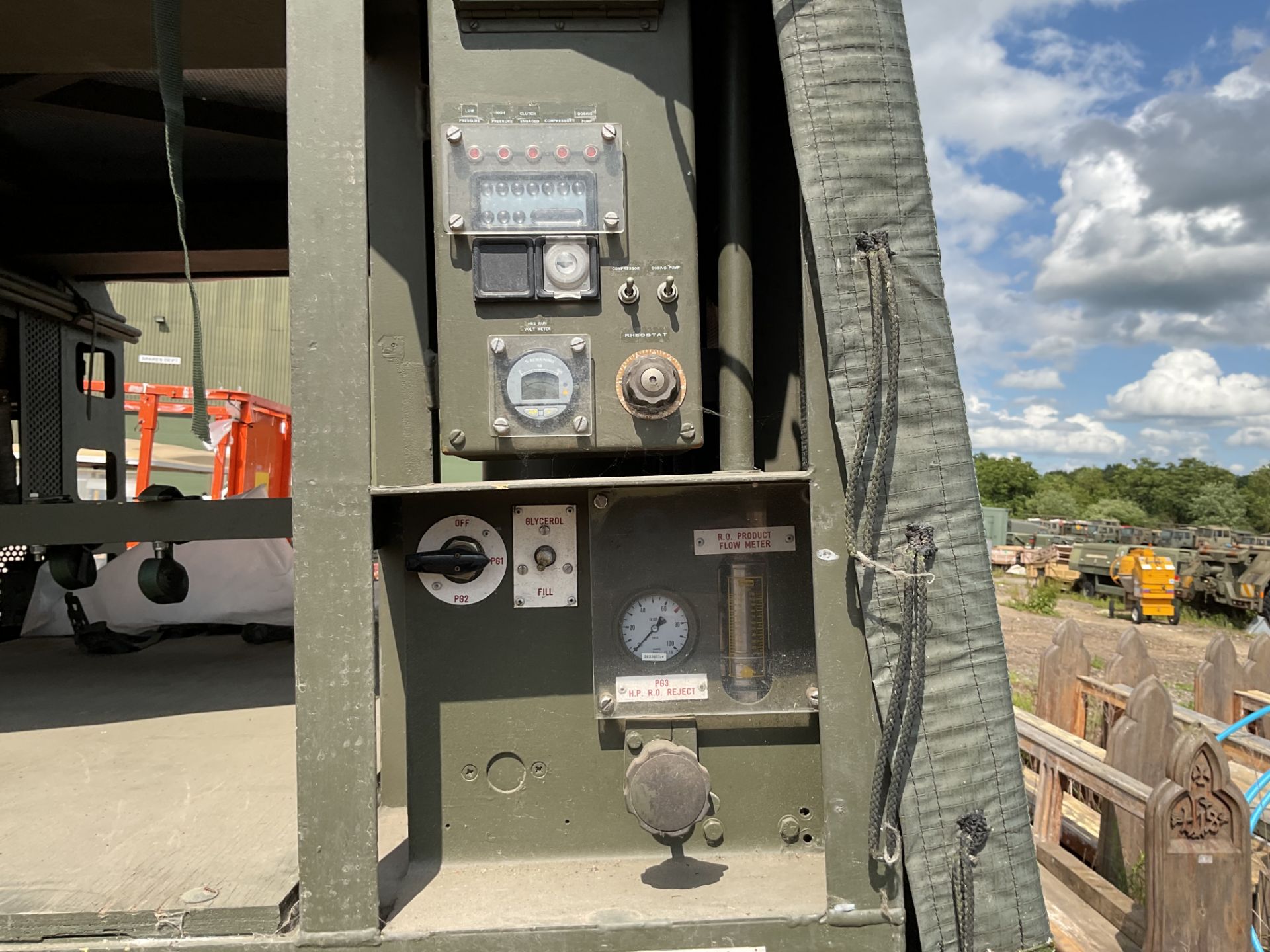 British Army Water Purification Trailer with Hatz 6KVA Generator Pump, Filters etc - Image 16 of 20
