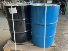 2x New Unissued 205L Barrells of SPI Coating PolyPrime 100 Concrete Sealer Part A + B, from MOD