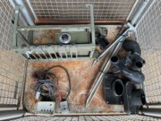 1x Stillage of Spares, Vehicle Safe, Snorkle etc