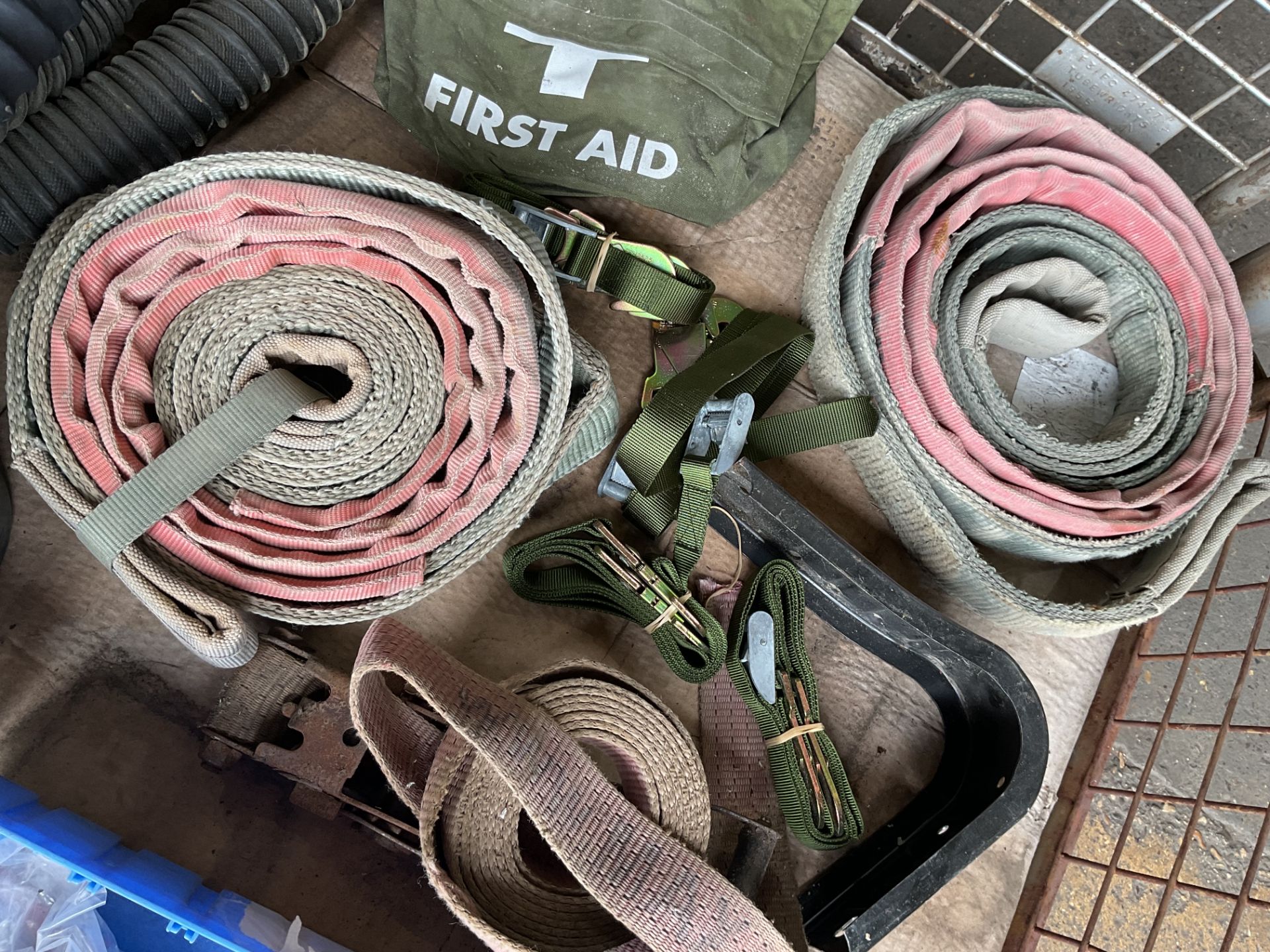 1x Stillage of Land Rover Wolf CES Kit inc Tow Strops, Jacks etc - Image 2 of 5