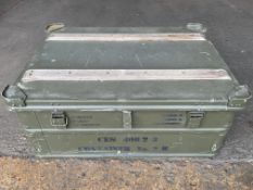 Aluminium Zarges Type Stacking Waterproof Transit Case Lockable with Handles, MoD